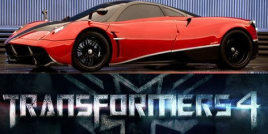 Pagani Huayra Siap Hebohkan Transformers 4