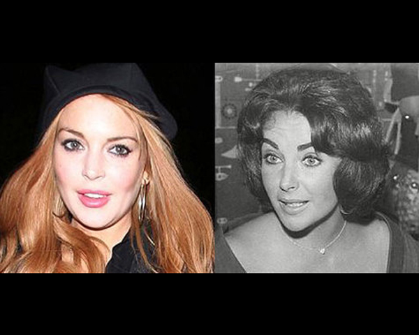 Peranin Elizabeth Taylor, Lindsay Lohan tinggalin citra remaja thumbnail