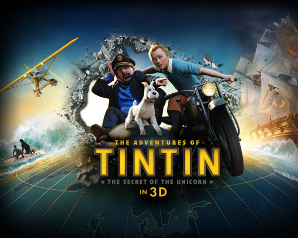 'The Adventures Of Tintin', Film Animasi Terbaik Di Golden Globe 2012 ...