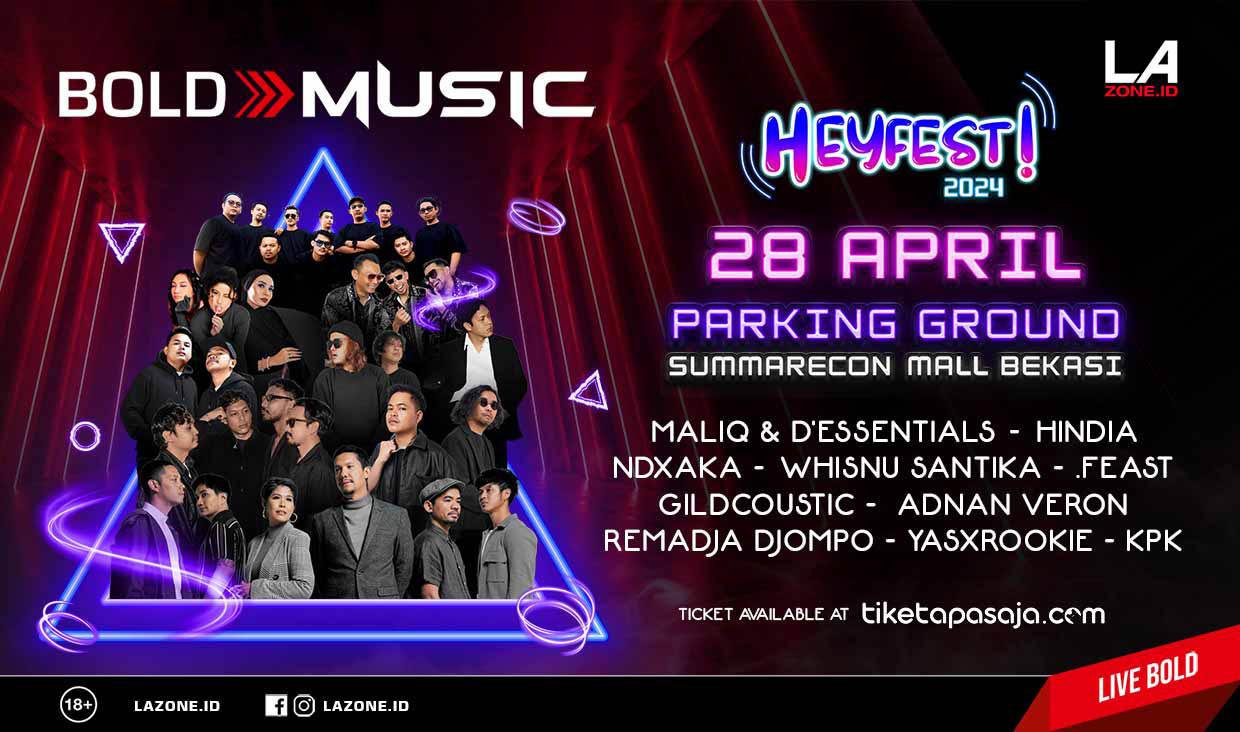 HeyFest! Siap Hadirkan Maliq Hingga Hindia