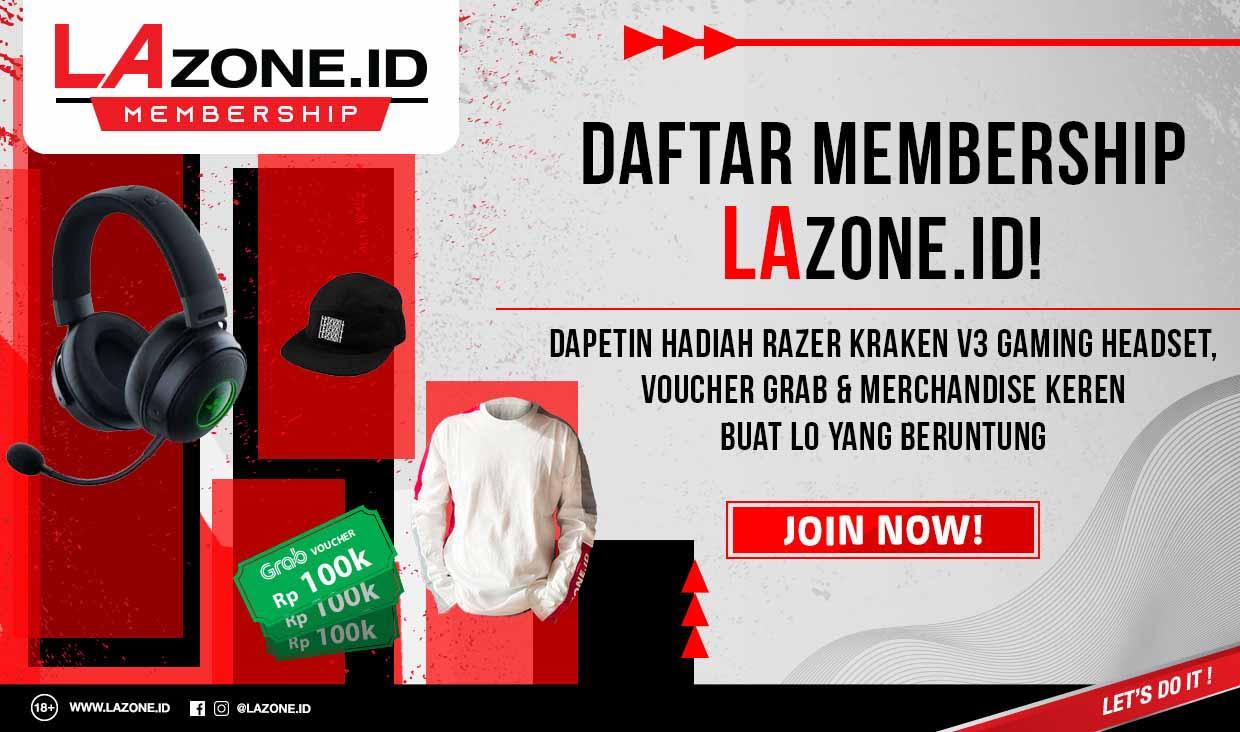 Jadi LAzone Membership Bisa Dapat Razer Kraken V3