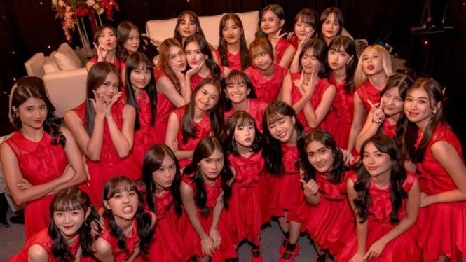 Latihan JKT48 dan persiapan sebelum tampil