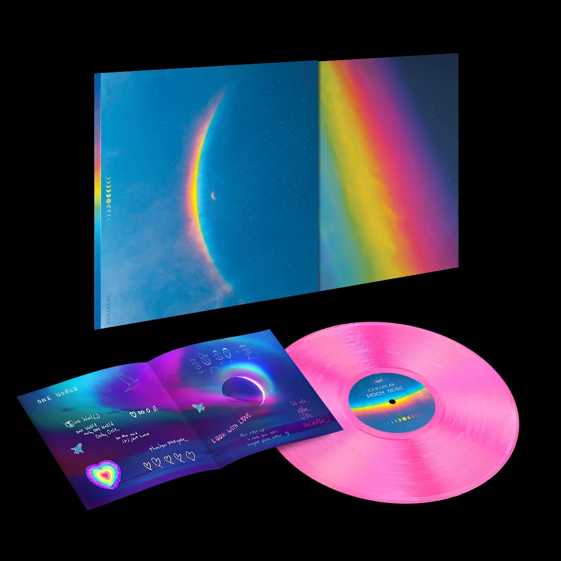 Edisi Vinyl Khusus Moon Music Coldplay Ramah Lingkungan