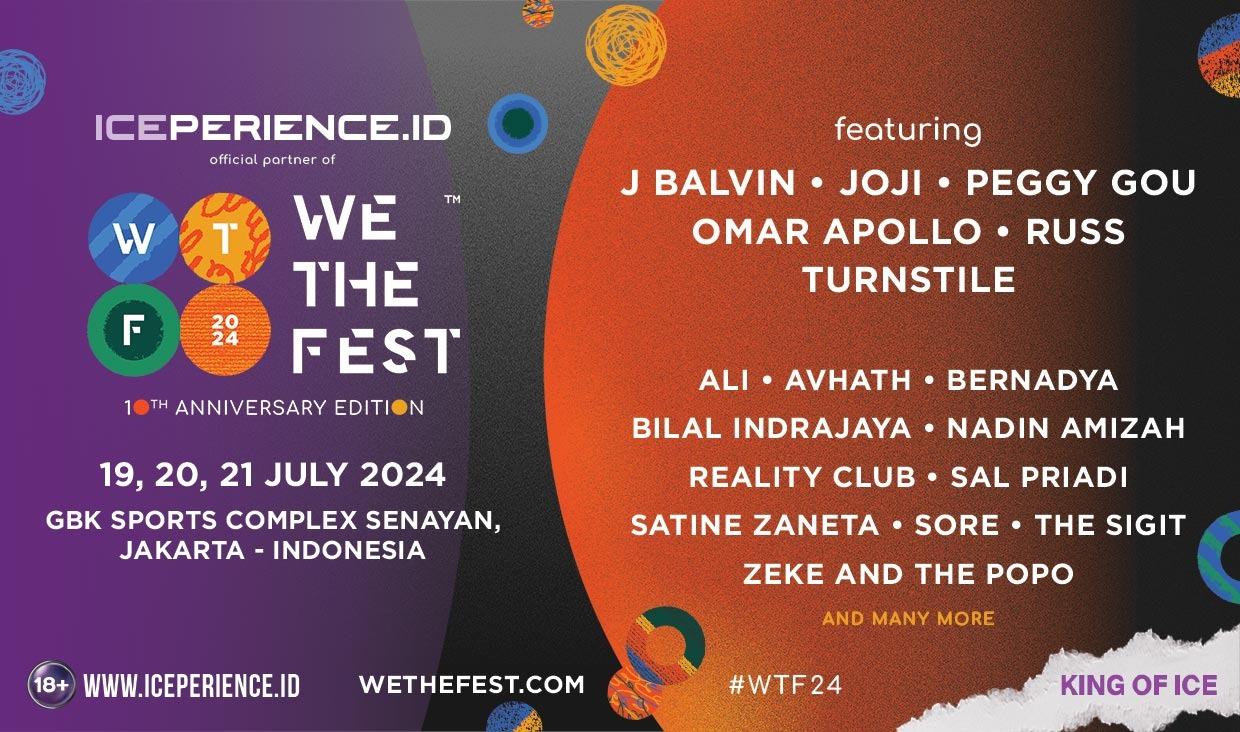 Datengin THE LANDMARK by ICEPERIENCE.ID di We The Fest 2024!