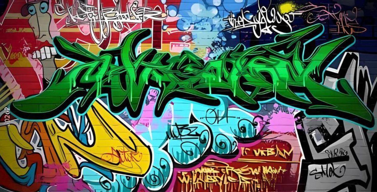 Teknik dan gaya dalam grafiti, ekspresi visual jalanan