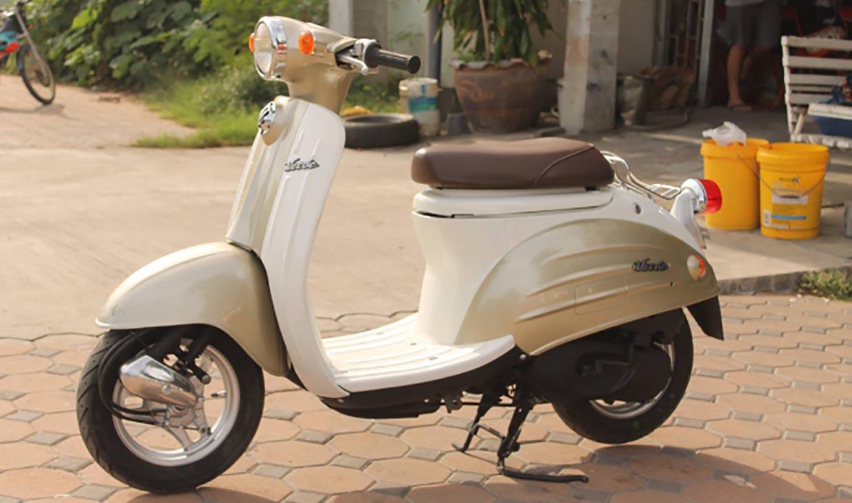 Nih Motor Suzuki Mirip Vespa Klasik