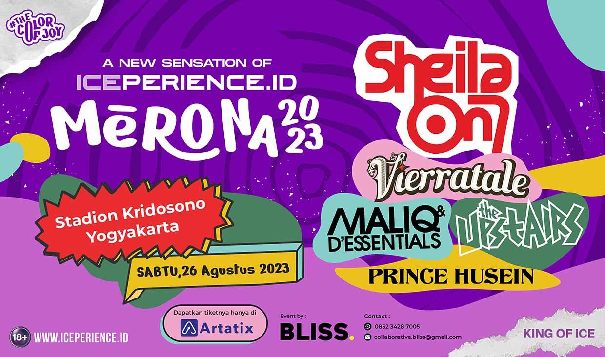 Line Up Merona Fest: The Upstairs Hingga Sheila On 7