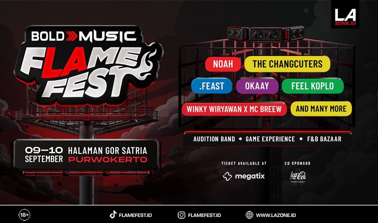 Jangan Sampai Kelewatan FLAME FEST terakhir di Purwokerto!