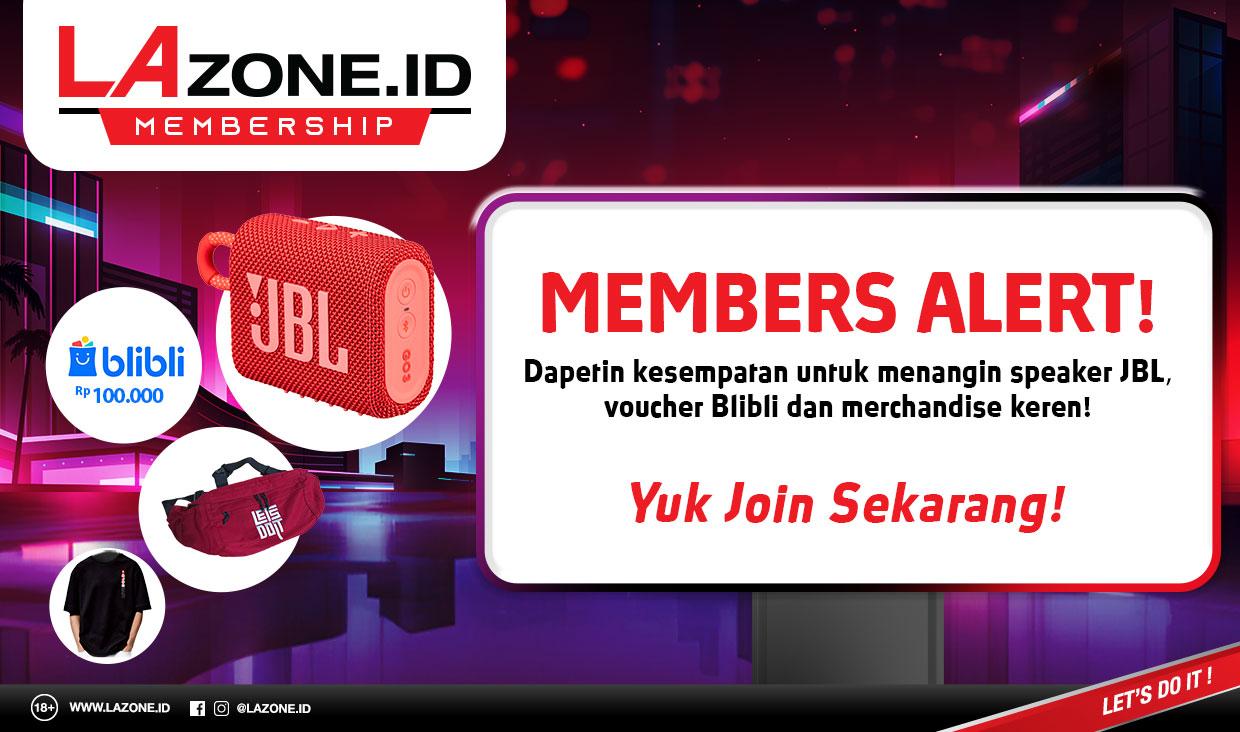 Jadi LAzone Membership Bisa Dapat JBL Go 3! 