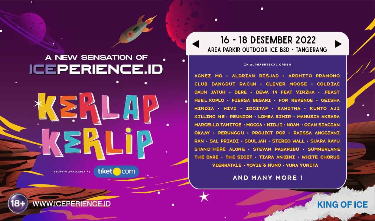 Agnez Mo Hingga Dewa 19 Siap Ramaikan Kerlap Kerlip Fest!