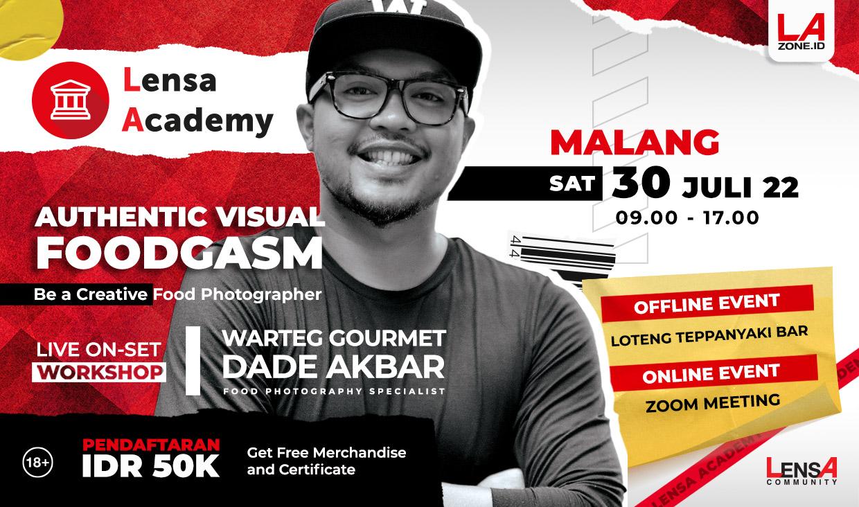 Warteg Gourmet Siap Bagi Ilmu di Lensa Academy