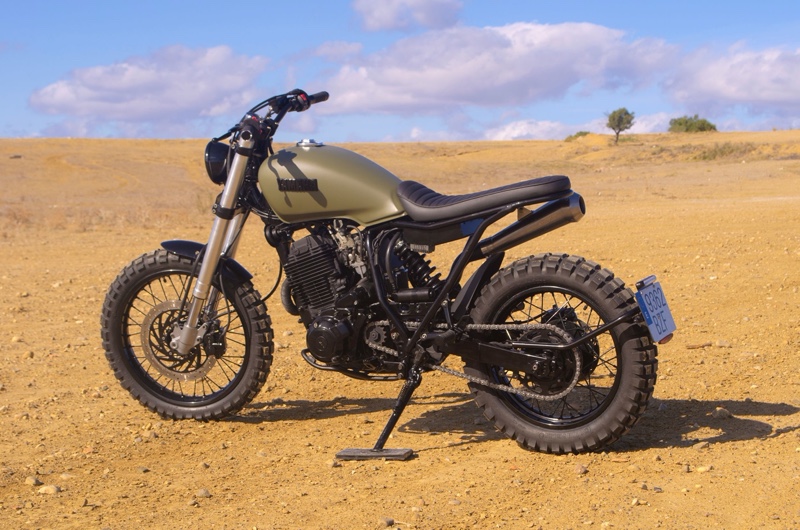 Yamaha xt660r скремблер