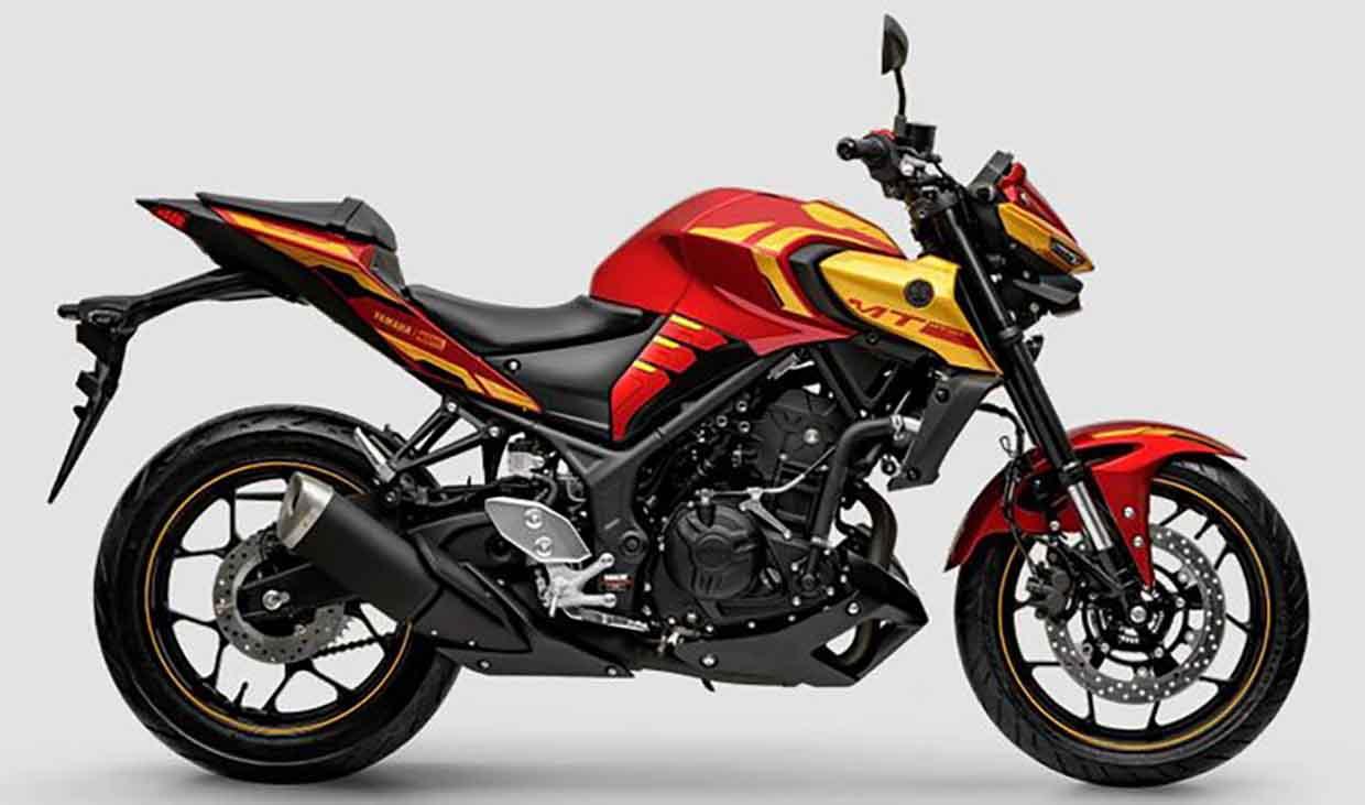 Yamaha MT Versi Iron Man