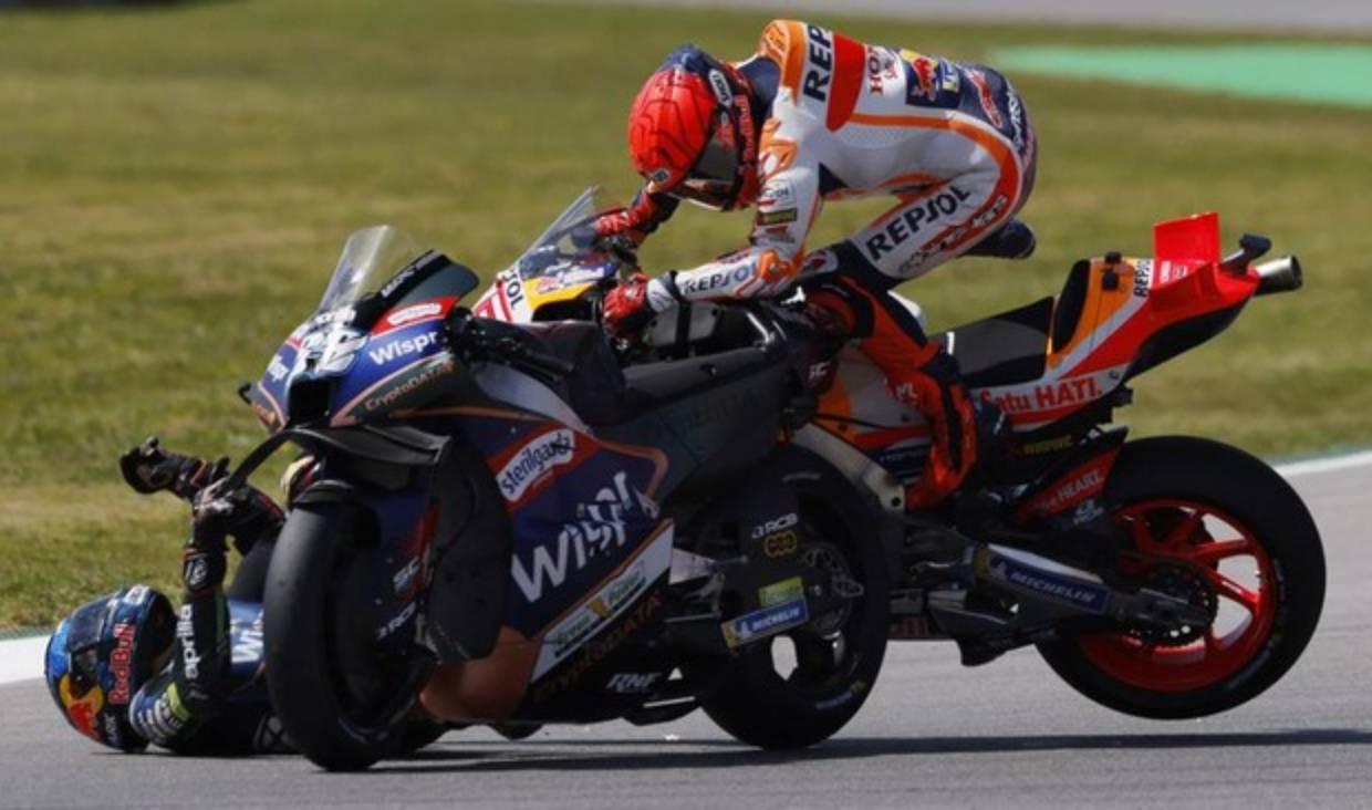 Marquez Crash di Seri Pertama MotoGP 2023