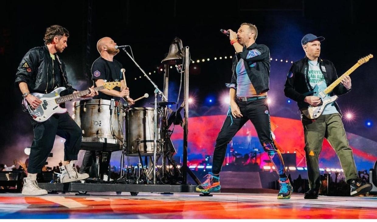 Riders Coldplay Buat Konser, Dari Lobster Hingga Air Panas