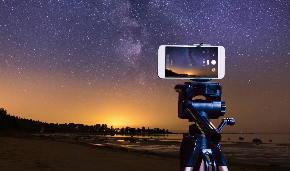 Motret Keindahan Milky Way & Star Trail Pake Smartphone