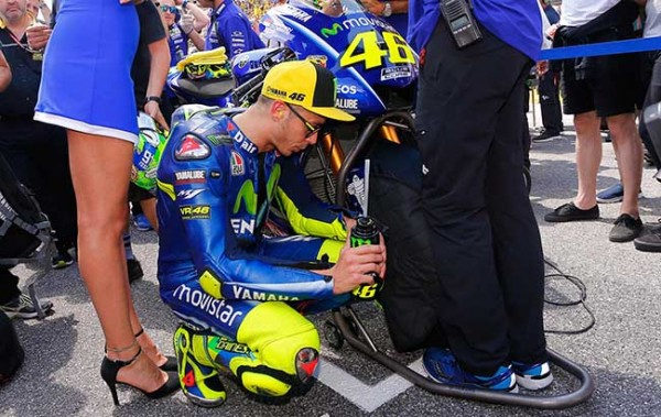 Valentino Rossi, Patah Tulang