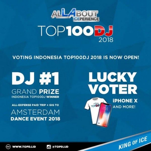 Top100DJ, Ajang Persaingan Para DJ Indonesia Menjadi No 1